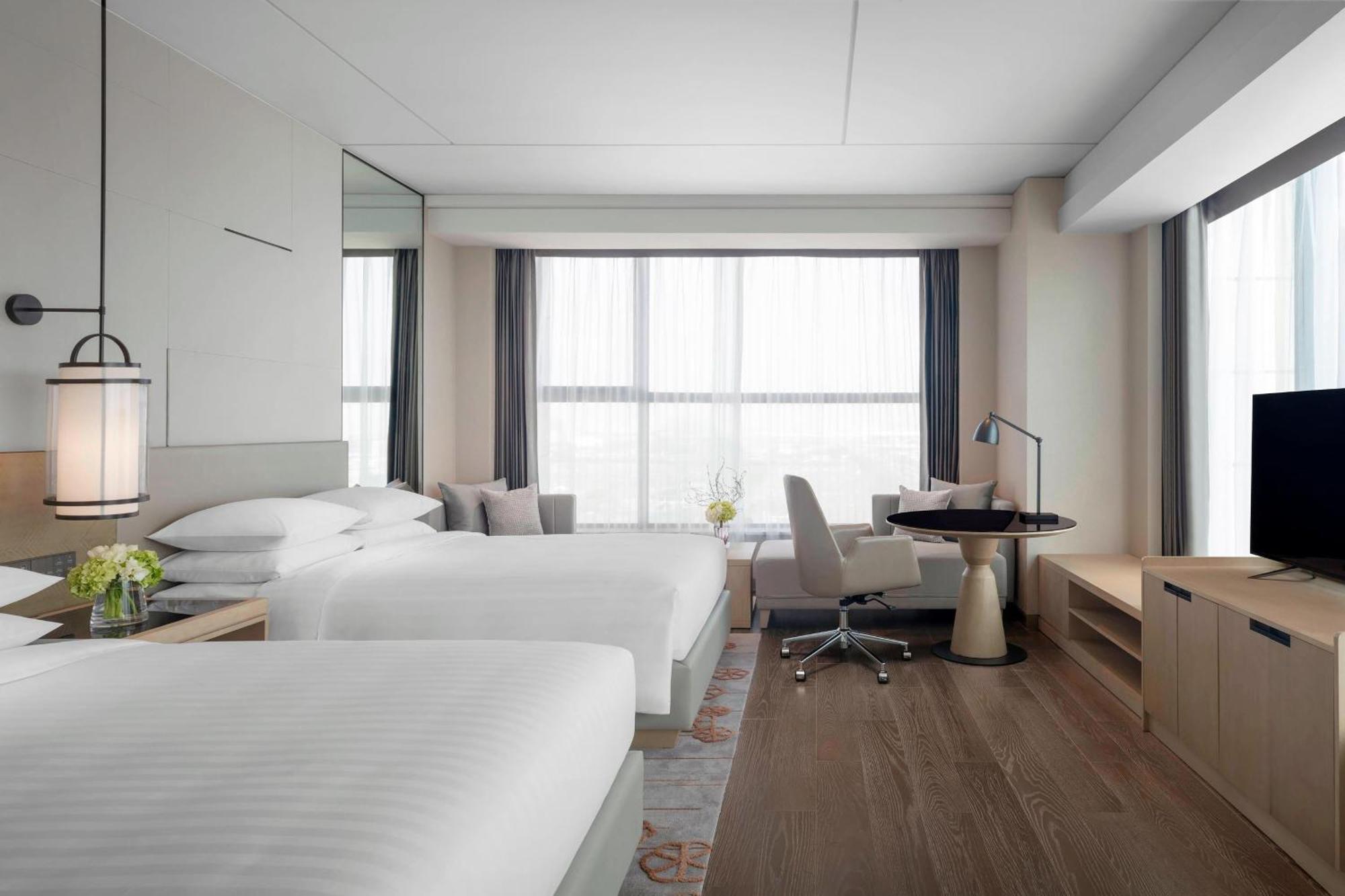 Shanghai Marriott Hotel Kangqiao Екстер'єр фото